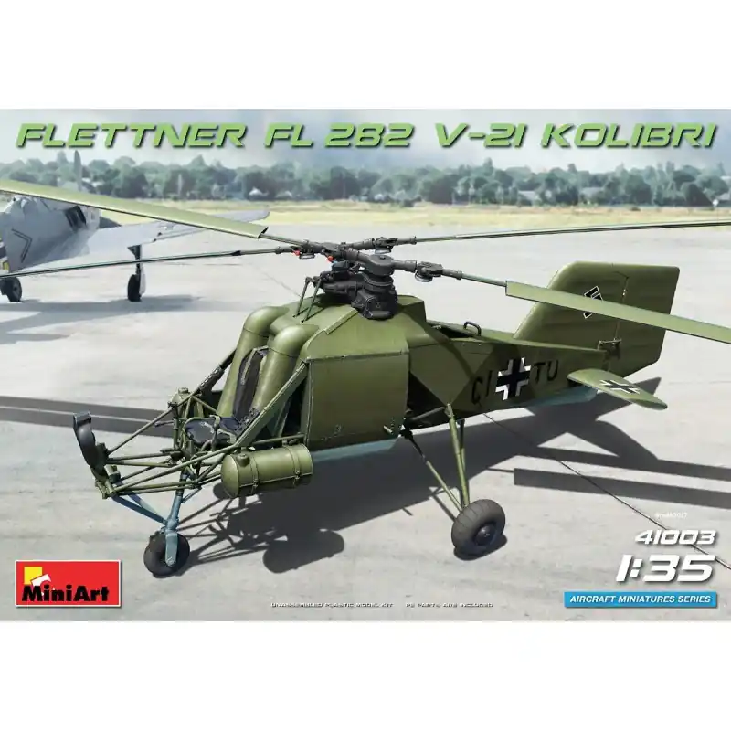 MINIART 41003 MAQUETTE HELICOPTÉRE FL 282 V-21 KOLIBRI 1/35 Affaire À Saisir