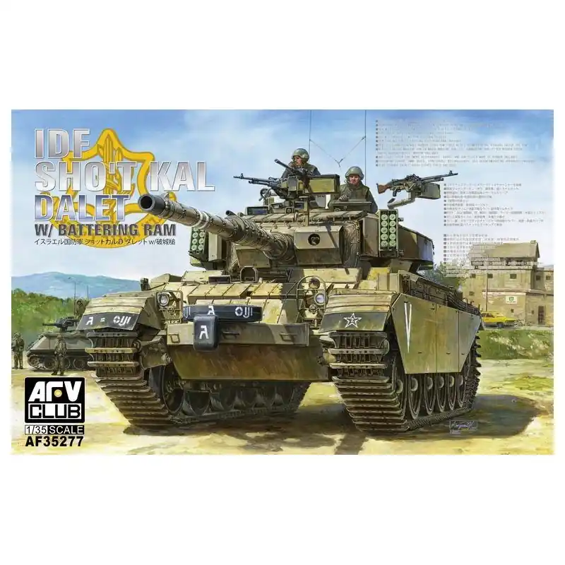 AFV CLUB AF35277 MAQUETTE MILITAIRE IDF SHO‘T KAL DALET W/ BATTERING RAM 1/35 Petit Prix