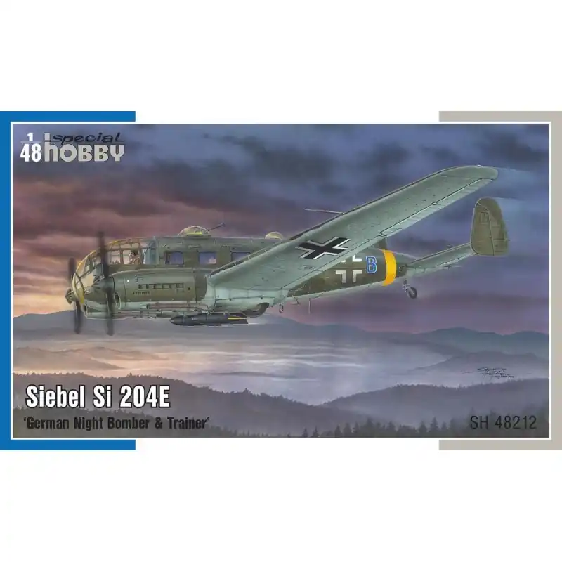 Top Vente SPECIAL HOBBY 48212 MAQUETTE SIEBEL SI 204E "GERMAN NIGHT BOMBER & TRAINER" 1/48