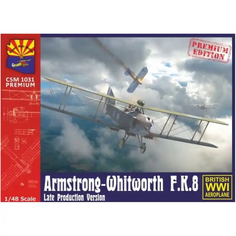 COPPER STATE MODELS CSM 1031 MAQUETTE AVION ARMSTRONG-WHITWORTH F.K.8 LATE PRODUCTION VERSION 1/48 Expédié Aujourd'hui