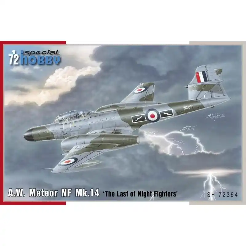 Expédition Rapide SPECIAL HOBBY 72364 MAQUETTE AVION A.W. METEOR NF MK.14 ‘THE LAST OF NIGHT FIGHTERS’ 1/72