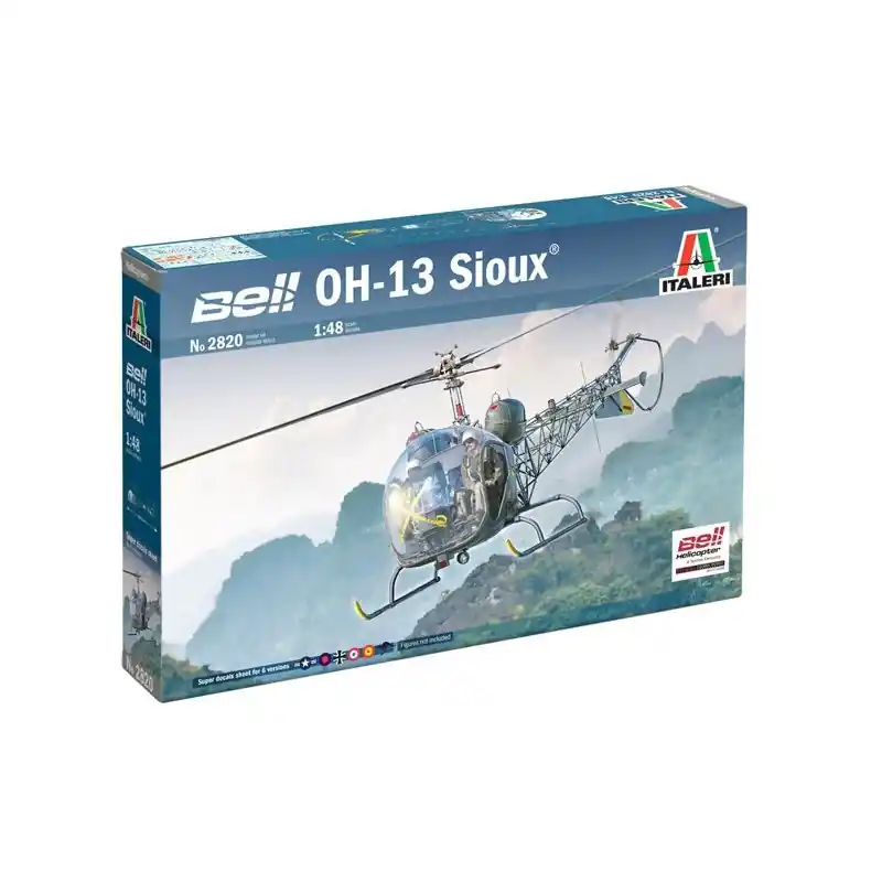 ITALERI 2820 MAQUETTE HELICOPTERE OH-13 SIOUX 1/48 Populaire