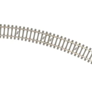 Affaire À Saisir RAIL COURBE AVEC TRAVERSES EN BÉTON R 2a (261,8 mm) - 30°.