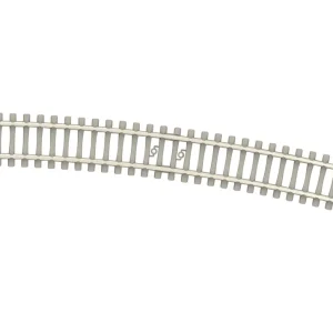 Super Prix RAIL COURBE AVEC TRAVERSES EN BÉTON, R 5 (492,6 mm) - 15°.