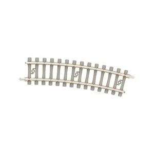 Vente Flash RAIL COURBE AVEC TRAVERSES EN BÉTON, R 2 (228,2 mm) - 15°.