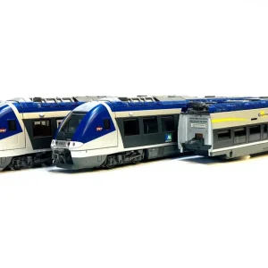*SOLDES* - AUTOMOTRICE B 81801 AGC AQUITAINE PREMIERE DECORATION 3 CAISSES SNCF - DIGITAL SOUND Remise