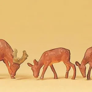 *SOLDES* - LOT DE FIGURINES (CHEVREUILS CHAMOIS) Livraison Express
