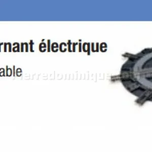 Paiement Sécurisé PLAQUE TOURNANTE ELECTRIQUE