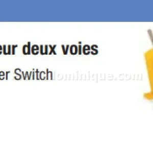 COMMUTATEUR DEUX VOIES Affaire À Saisir