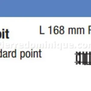 AIGUILLAGE DROIT L168mm R438mm ARC 22.5° Prix Promo