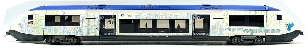 *SOLDES* - AUTORAIL X 73500 NOUVELLE LIVREE AQUITAINE ‘‘PAU-CANFRANC‘‘ SNCF DIGITAL SOUND Nouveauté
