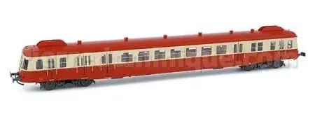 *SOLDES* - AUTORAIL X2400 SNCF (TOIT ROUGE / MARQUAGES JAUNES BAS) Produit De Marque