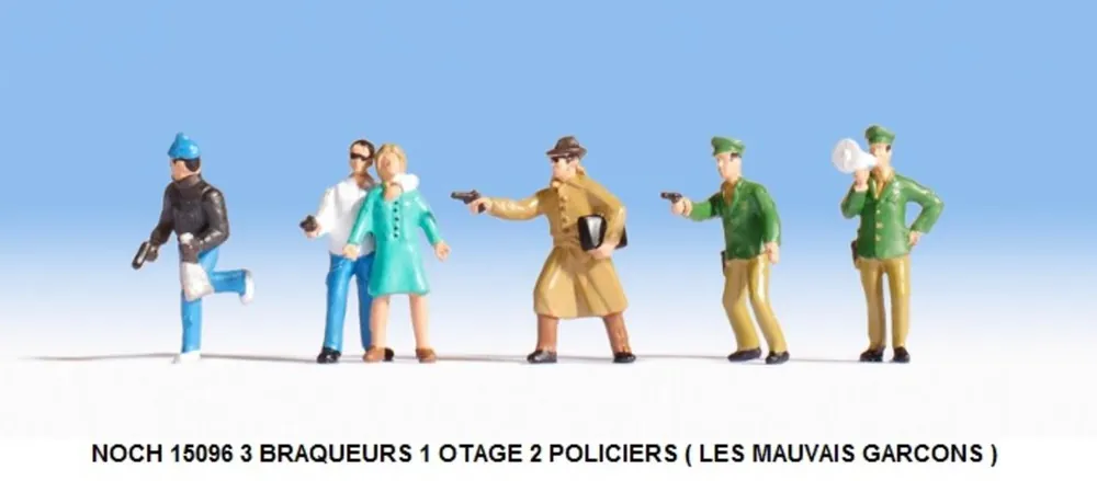 *SOLDES* - 3 BRAQUEURS 1 OTAGE 2 POLICIERS ( LES MAUVAIS GARCONS ) Expédié Aujourd'hui
