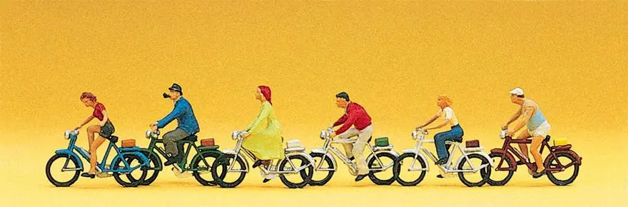 6 CYCLISTES Pas Cher