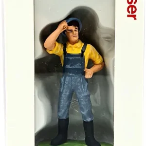 *SOLDES* - FIGURINE CHEMINOT FERMIER Dernier Modèle