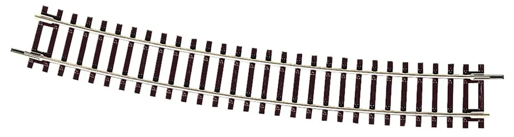 Expédition Rapide BOITE DE 12 ROCOLINE COURBE SANS BALLAST R6, R 604.4mm 30°