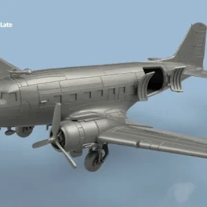 L‘Arsenal 2.0 3D700527 Douglas C-47 Skytrain Late - 3D printing (1 plane) Expédié Aujourd'hui