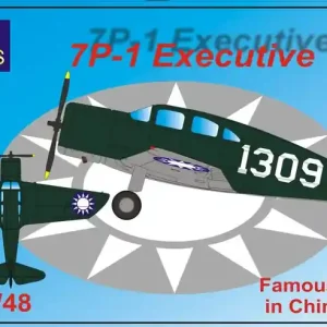 Populaire LF Models LF4817 Spartan 7P-1 Executive - Famous Airplane In China Service