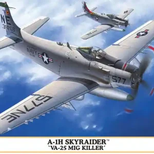 Prix Promo NEW! Hasegawa 02527 Douglas A-1 H Skyraider - VA-25 MiG Killer