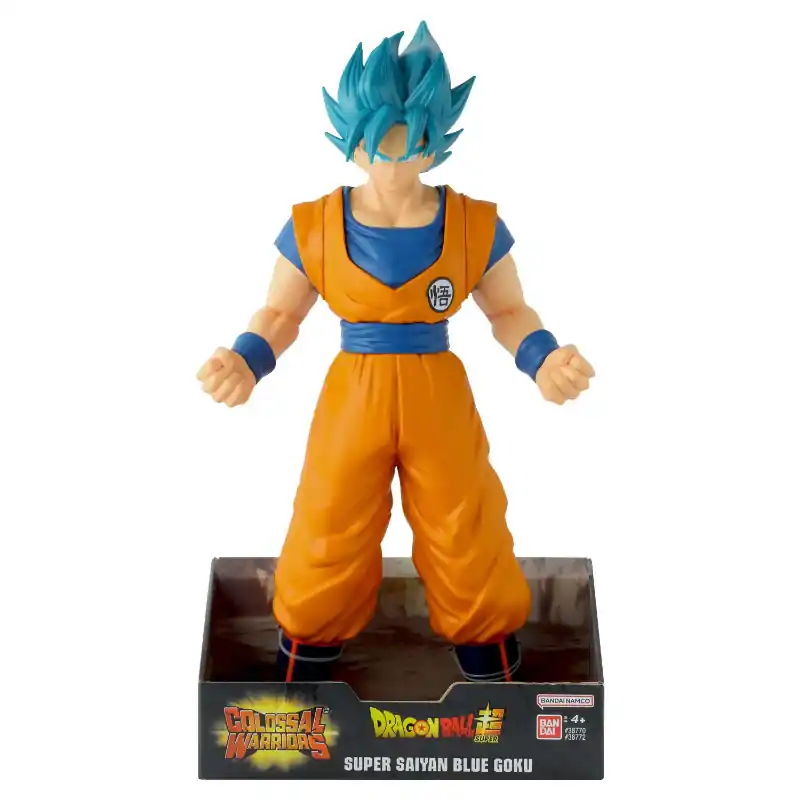 Achat Immédiat NEW! Bandai DB38772 Dragon Ball Colossal Warriors - Super Saiyan Blue Goku (41 cm)