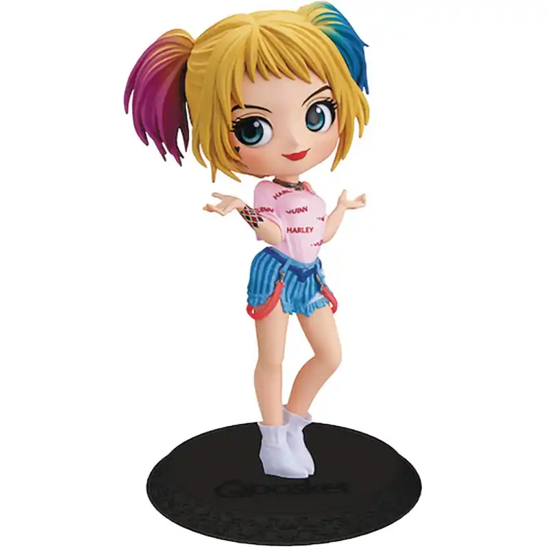 NEW! Bandai BP17040 Q Posket - Birds of Prey - Harley Quinn Version B Vente Directe
