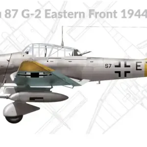 Authentique Hobby 2000 72072 Junkers Ju 87 G-2 - Eastern Front (1944)