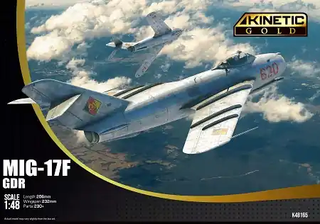 Kinetic 48165 Mikoyan-Gurevich MiG-17 F - GDR Offre Du Jour
