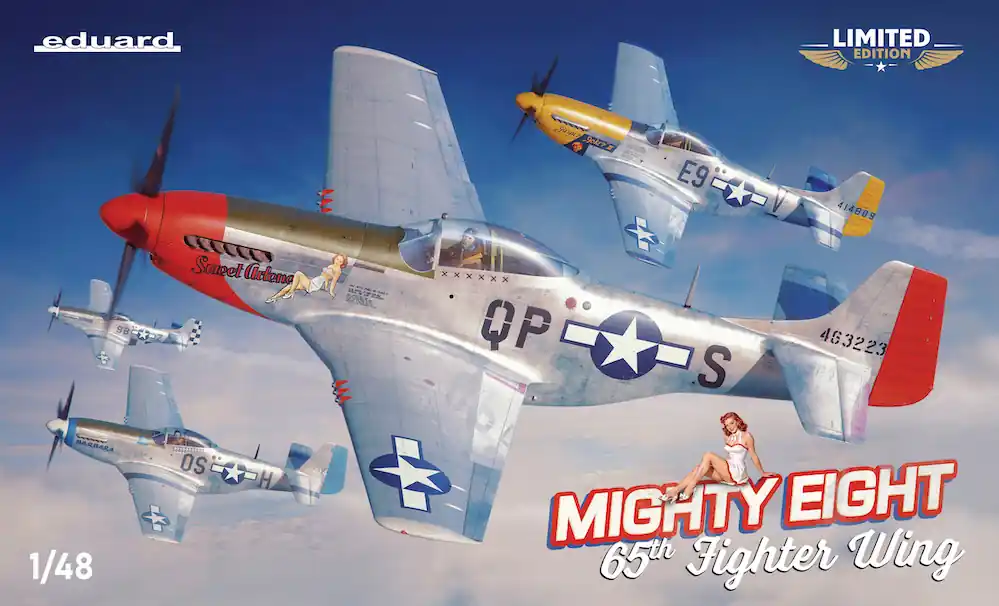Affaire À Saisir Eduard 11196 North American P-51 D Mustang - Mighty Eight (4th FG, 355th FG, 361st FG and 479th FG Decals)