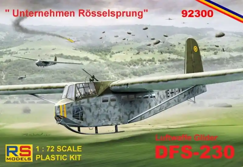 RS Models 92300 DFS-230 - Luftwaffe Glider Paiement Sécurisé
