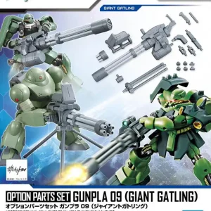 Bandai 67147 OPTION PARTS SET GUNPLA 09 (GIANT GATLING) Affaire À Saisir