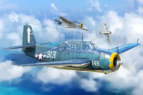 Seulement Aujourd'hui Hobby Boss 87274 Grumman TBM-3 Avenger