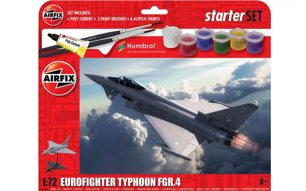 Meilleure Vente Airfix 55016 Eurofighter Typhoon FGR.4 - Starter Set
