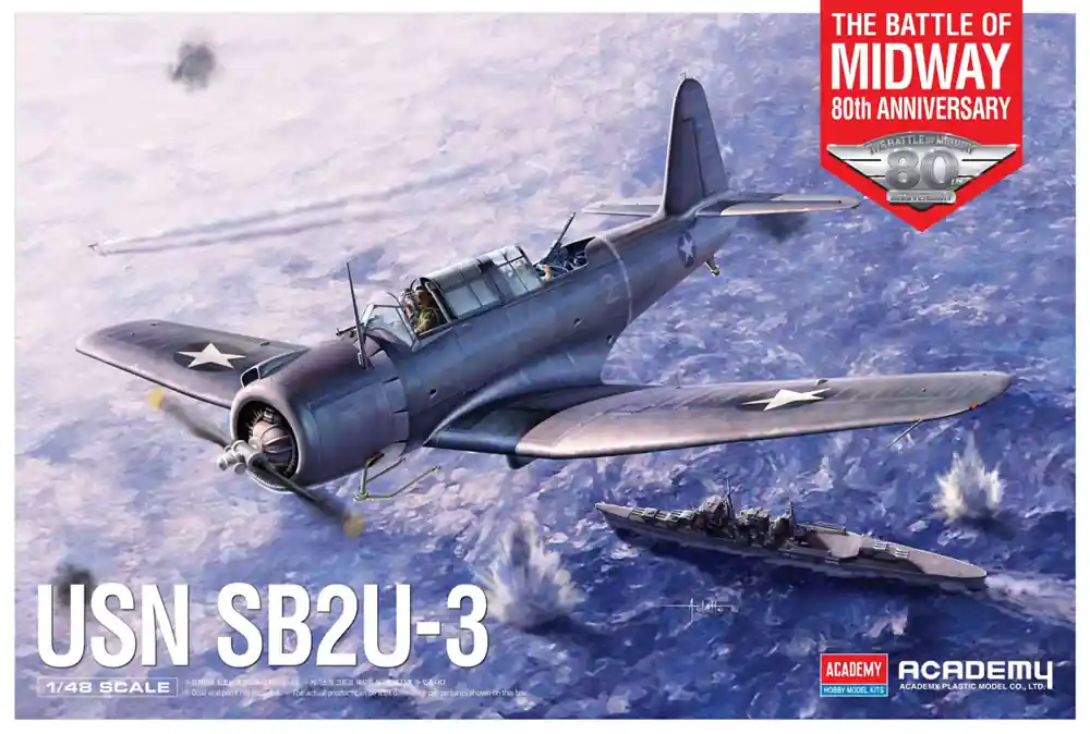 Usine Directe Academy 12350 Vought SB2U Vindicator - ‘Battle of Midway‘