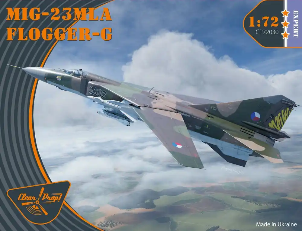 Clear Prop Models 72030 MiG-23MLA Flogger-G Achat Immédiat