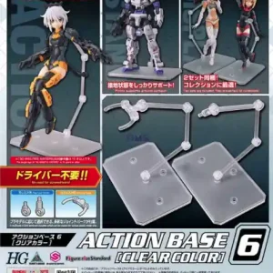 Top Vente Bandai 64214 ACTION BASE 6 CLEAR