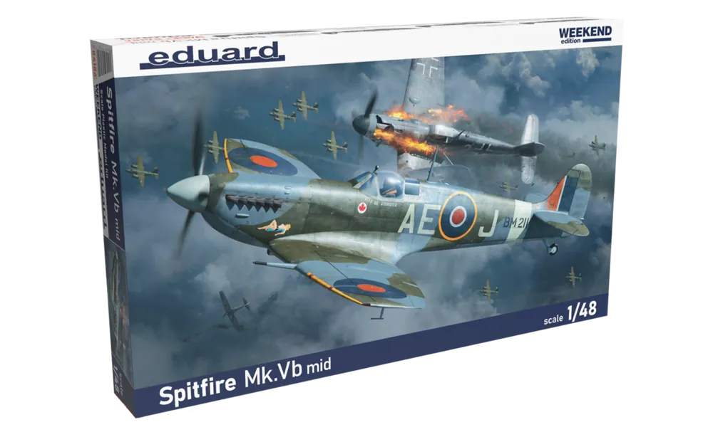 Eduard 84186 Spitfire Mk.Vb mid Weekend edition Paiement Sécurisé