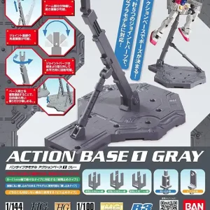 Bandai 59255 ACTION BASE 1 GRAY Vente Directe