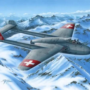 Special Hobby 72339 DH.100 Vampire Mk. I ‘The First Jet Guardians of Neutrality‘ Commander Vite