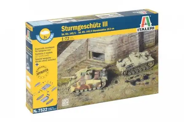 Expédition Rapide Italeri 7522 Sd.Kfz. 142/1 Sturmgeschütz III Ausf. F