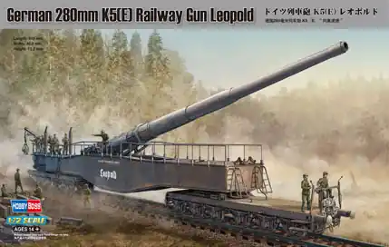 Dernière Chance Hobby Boss 82903 Germany 280mm Kanone 5 (E) Leopold