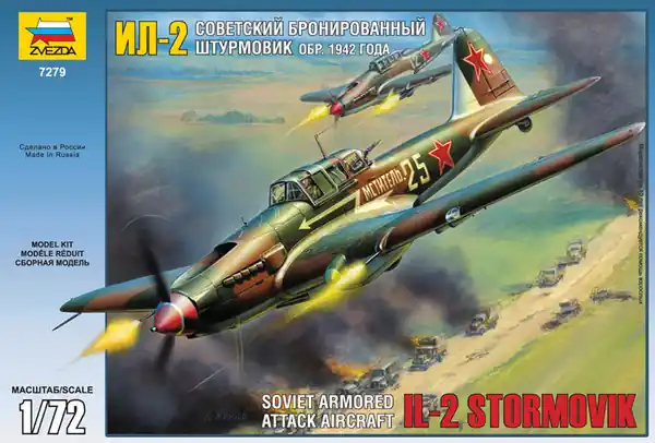Marque Zvezda 7279 Iluyshin IL-2M