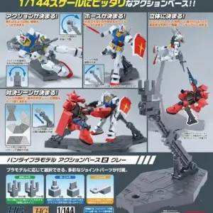 Bandai 59578 ACTION BASE 2 GRAY Soldes
