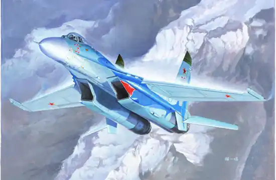 Trumpeter 01660 Russian Su-27 Flanker B Fighter Expédié Aujourd'hui