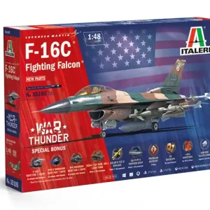 Italeri 35105 F-16C Fighting Falcon War Thunder Special Bonus Authentique
