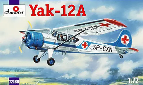 A-Model 72188 Yakovlev Yak 12A Soviet Civil Plane Must-Have