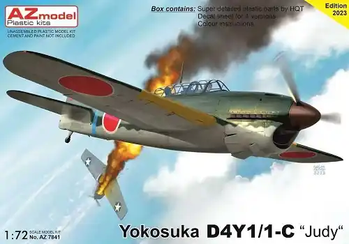 DISCONTINUED AZ-Model 7841 Yokosuka D4Y1/1-C "Judy" Haute Qualité