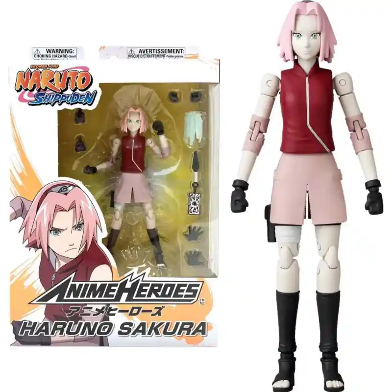 Bandai AH36909 Anime Heroes - Naruto Haruno Sakura Promotion Saisonnière