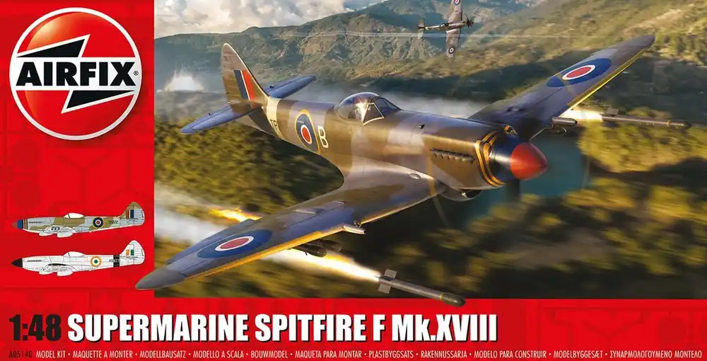 Airfix 05140 Supermarine Spitfire F Mk.XVIII Nouvelle Collection