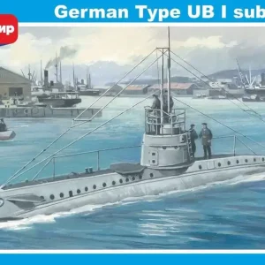 Mikromir 144-016 UB-1 German submarine Livraison Express