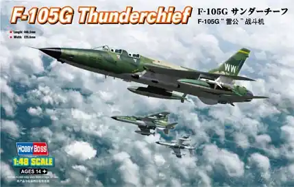 Hobby Boss 80333 F-105G Thunderchief Solde